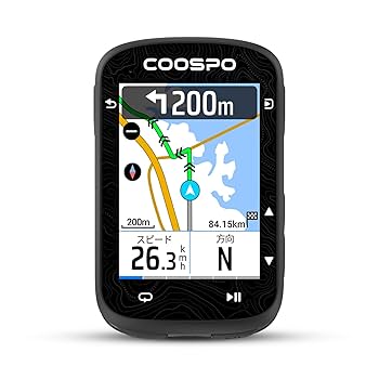 Amazon | COOSPO CS600 サイクルコンピュータ GPS サイコン 2.4